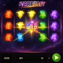 FgFox - Machine à Sous Starburst - Jeu de Casino NetEnt